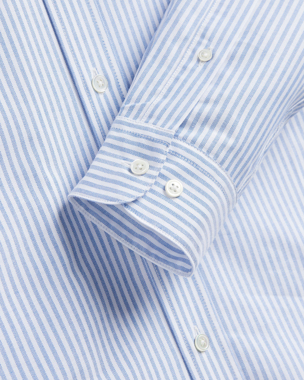 portuguese flannel belavista stripe shirt light blue