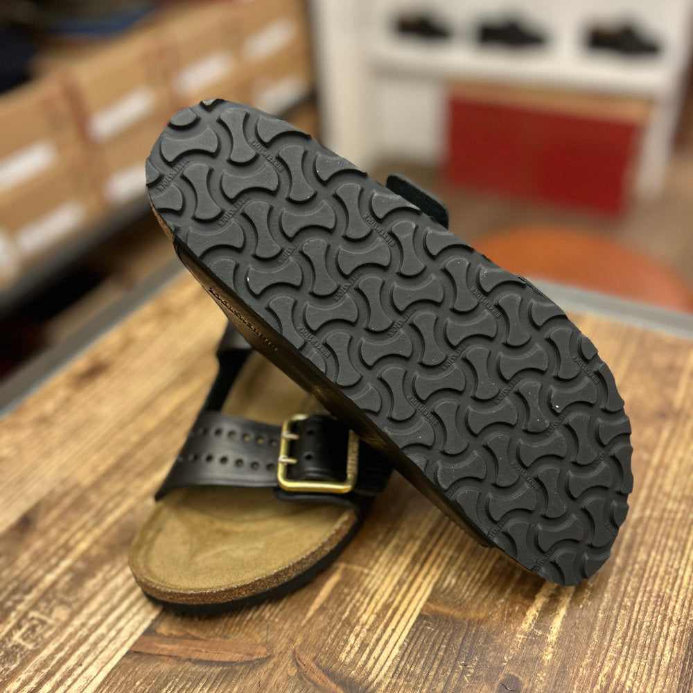 【わん】Birkenstock Arizona Bold Gap ブラック Arizona Bold Leather Black | BIRKENSTOCK