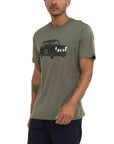 deus ex machina mini 117 t-shirt lichen green