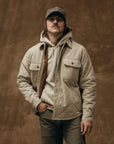 filson insulated flannel shirt warm khaki