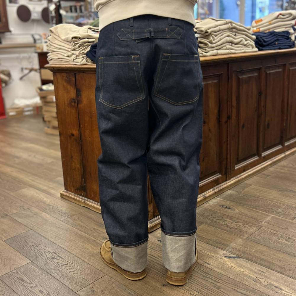 fleurs de bagne the denim cargo selvedge