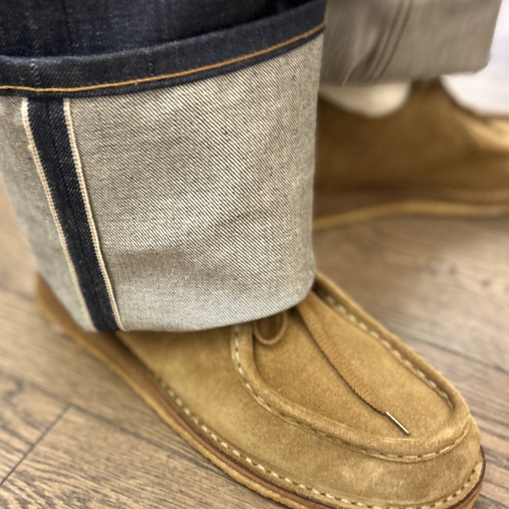 fleurs de bagne the denim cargo selvedge