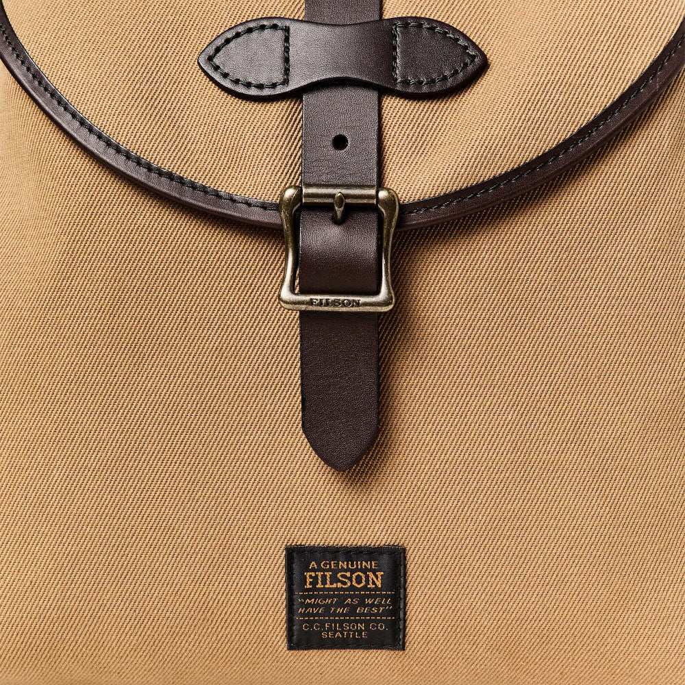 filson drawstring backpack tan