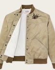 filson womens western satin jacket silver sage (LAST SIZE MEDIUM)