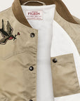 filson womens western satin jacket silver sage (LAST SIZE MEDIUM)