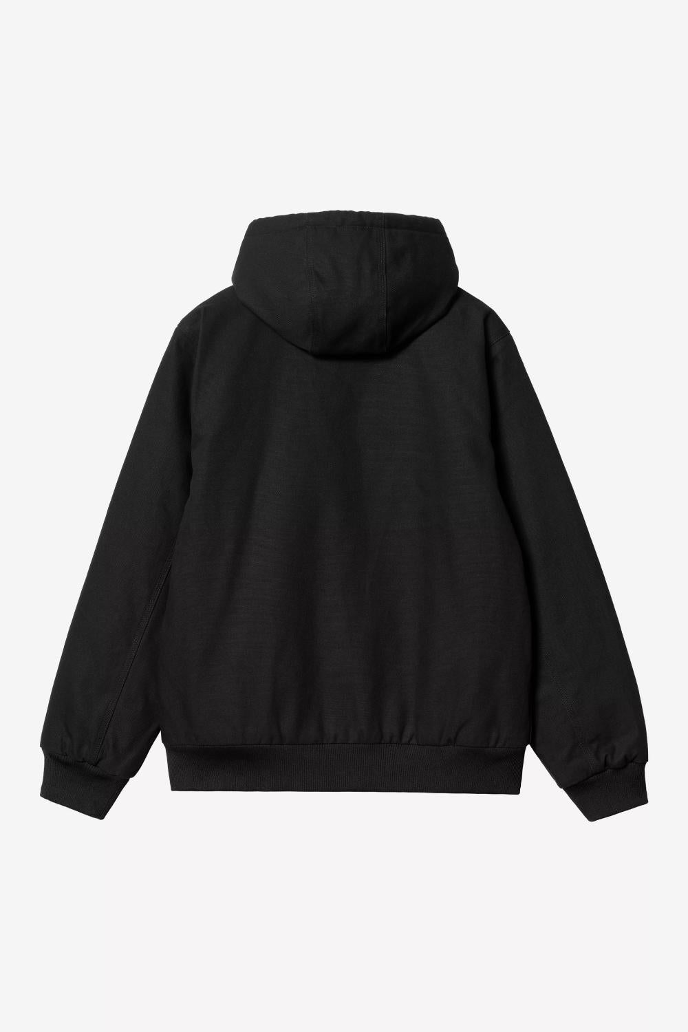 carhartt wip active jacket (winter) black rigid – www.sublime.bz