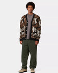 carhartt wip single knee pant corduroy opuntia rinsed