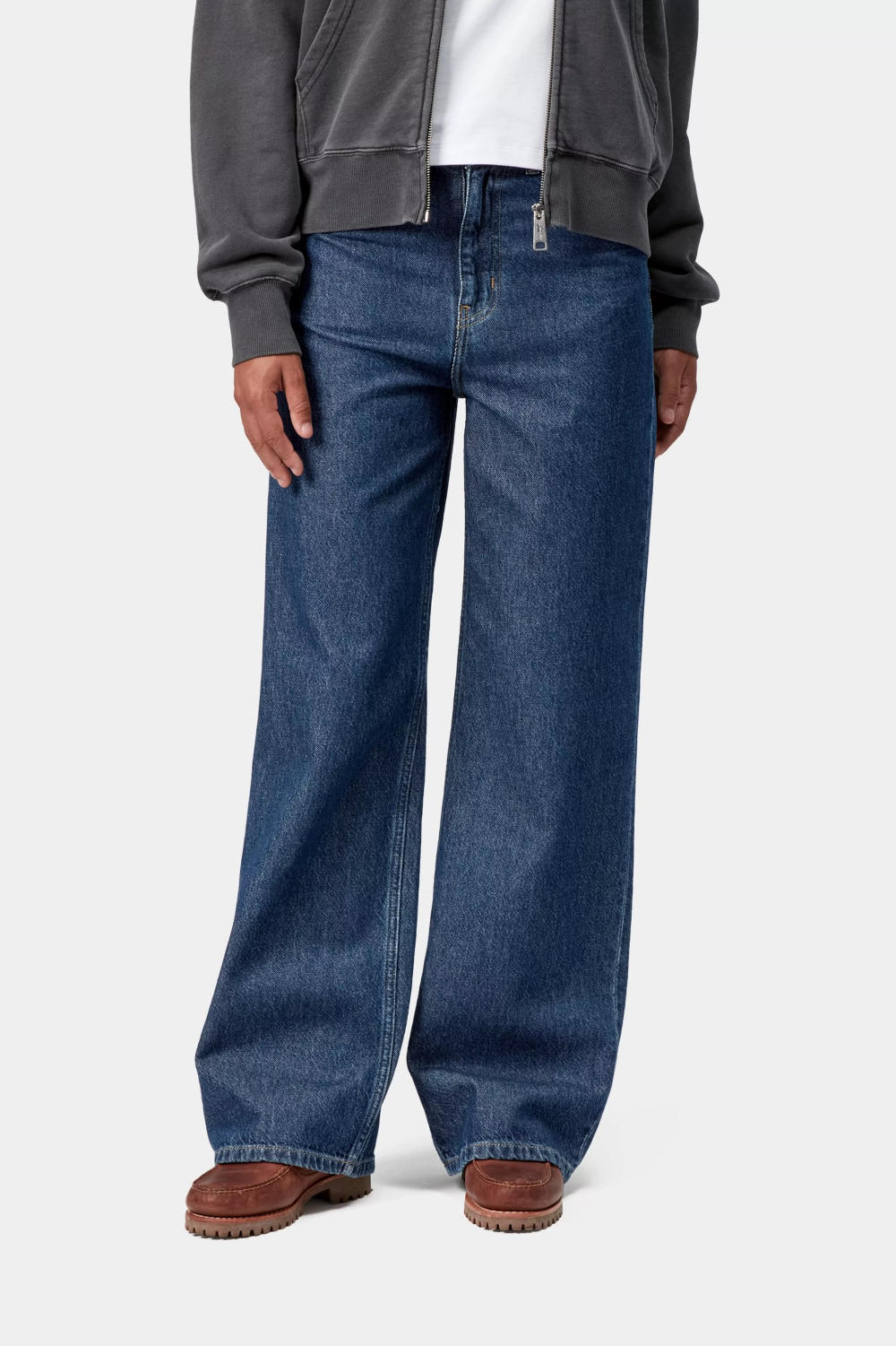 carhartt wip women jane pant blue stone washed