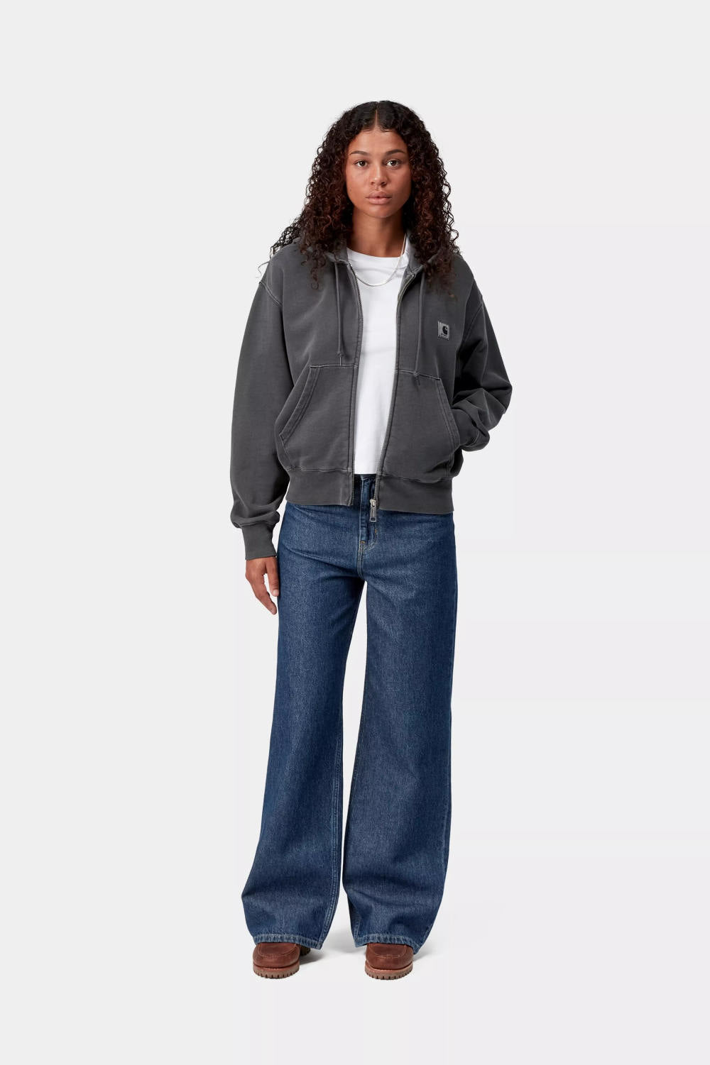 carhartt wip women jane pant blue stone washed