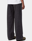 carhartt wip women jane pant black heavy stone wash