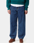 carhartt wip women brandon pant blue stone washed