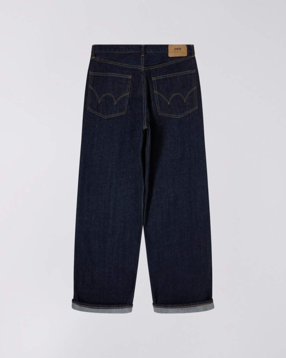 edwin wide jeans blue rinsed