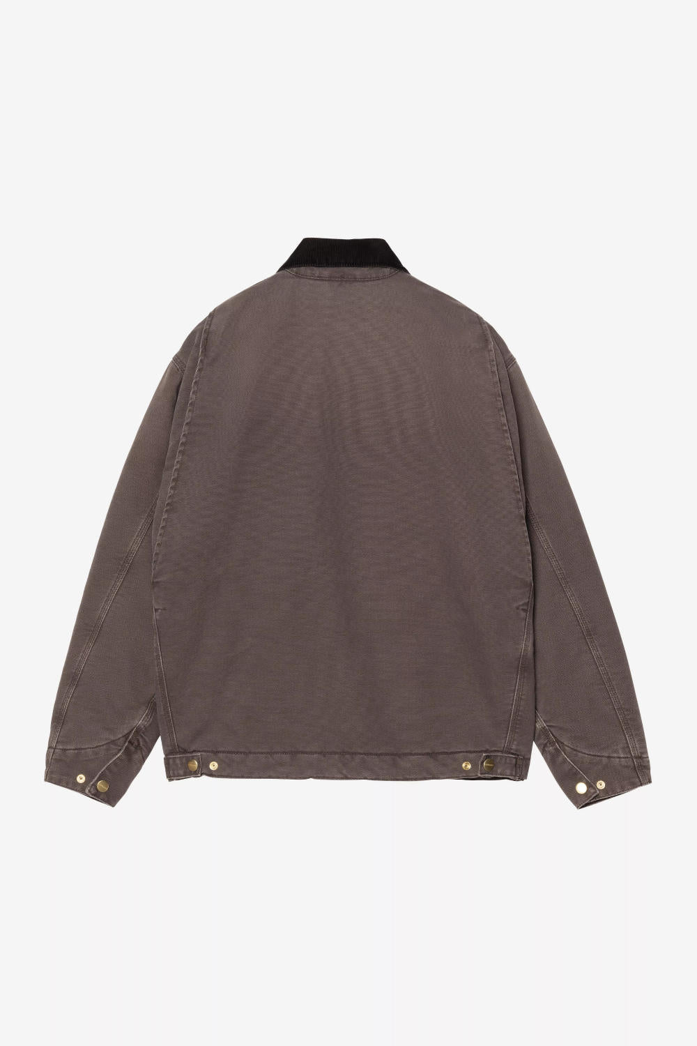 carhartt wip og detroit jacket tobacco black stone canvas