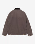 carhartt wip og detroit jacket tobacco black stone canvas