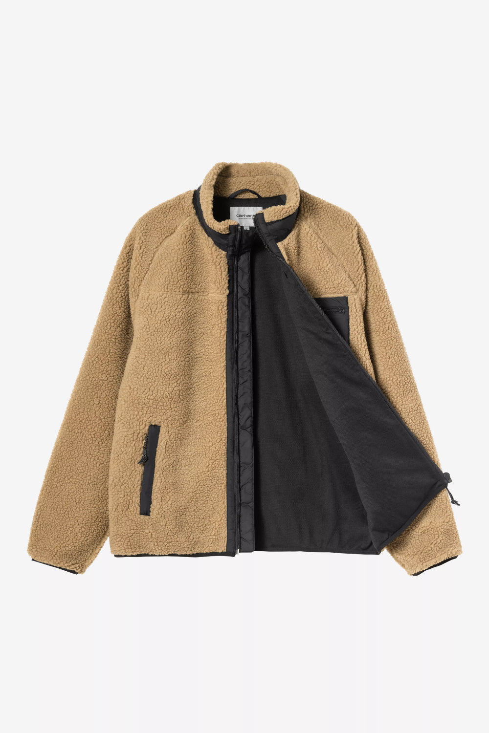 carhartt wip prentis line leather black