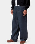 carhartt wip women brandon pant blue rinsed
