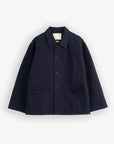 girls of dust coach jacket nebraska cotton inkt blue