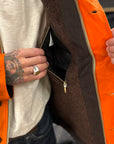 manifattura ceccarelli new deck jacket 7061b wx orange