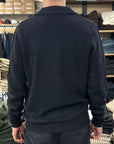 max rohr max 3 linen jacket blue