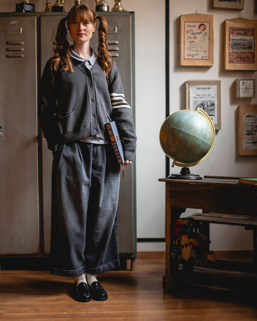 peppino peppino type 153 the campus cardigan grey
