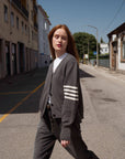 peppino peppino type 153 the campus cardigan grey
