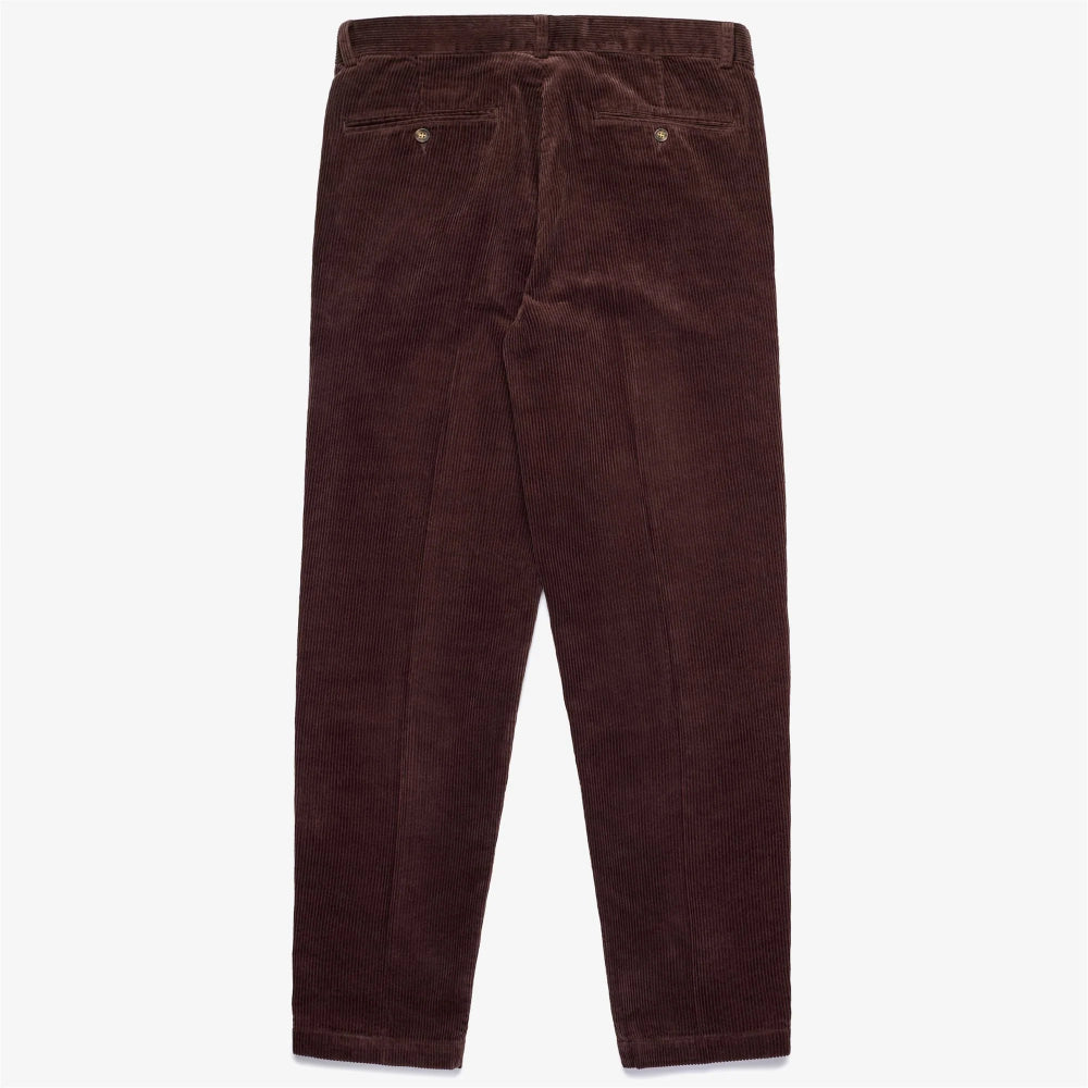sebago rendon corduroy trousers brown moro
