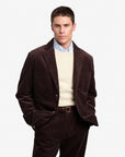 sebago neddick corduroy blazer jacket brown moro