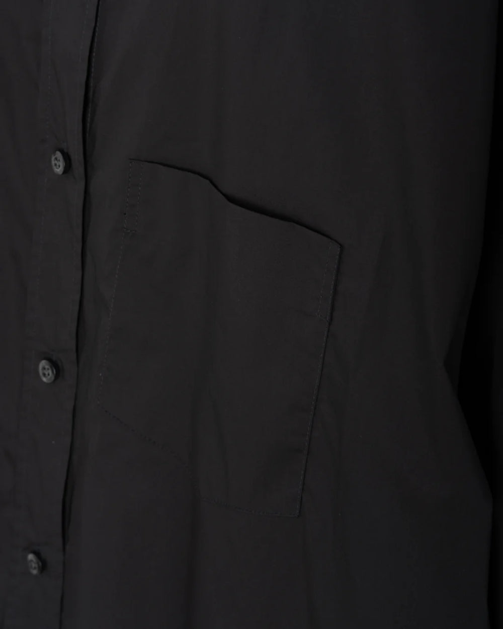girls of dust supernova shirt silky poplin black