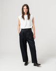 girls of dust british worker pants century denim blue
