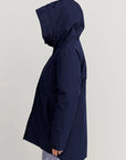 makia eloise jacket dark navy