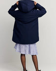 makia eloise jacket dark navy