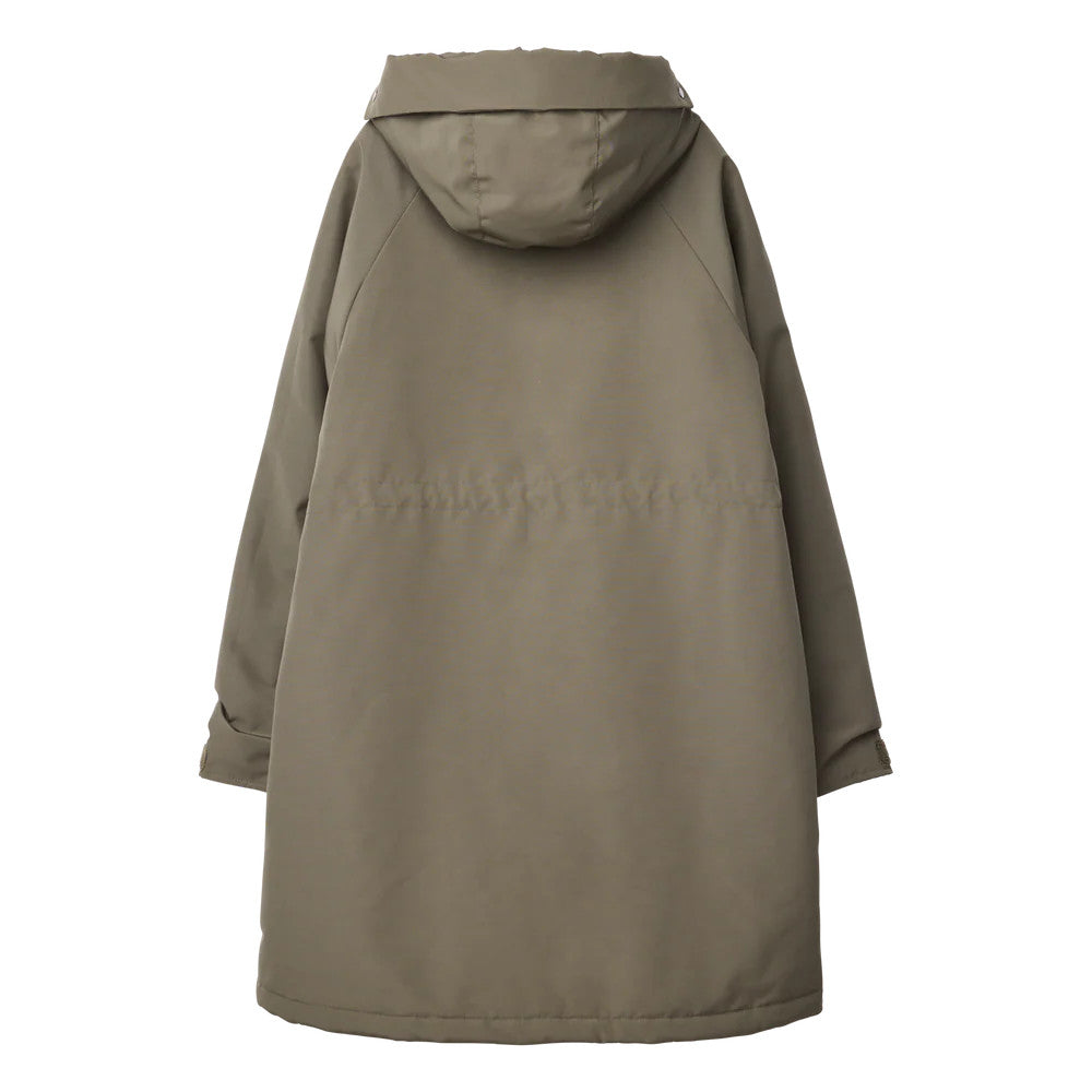 makia kaija coat dusty olive