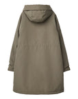 makia kaija coat dusty olive