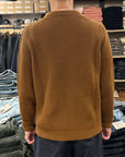 andersen andersen navy crewneck tobak