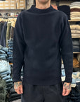 andersen andersen sailor crewneck navy blue