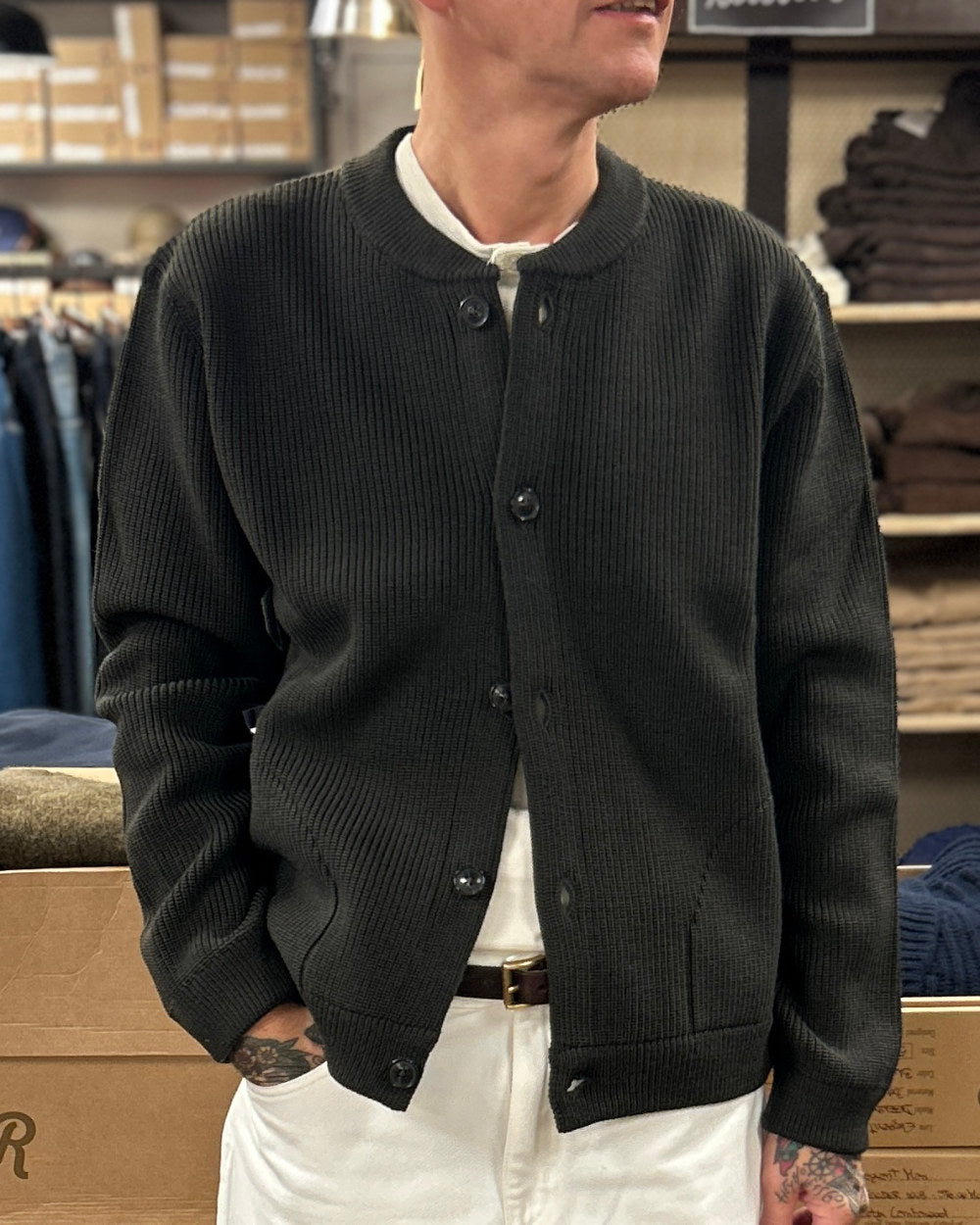 andersen andersen skipper jacket hunting green