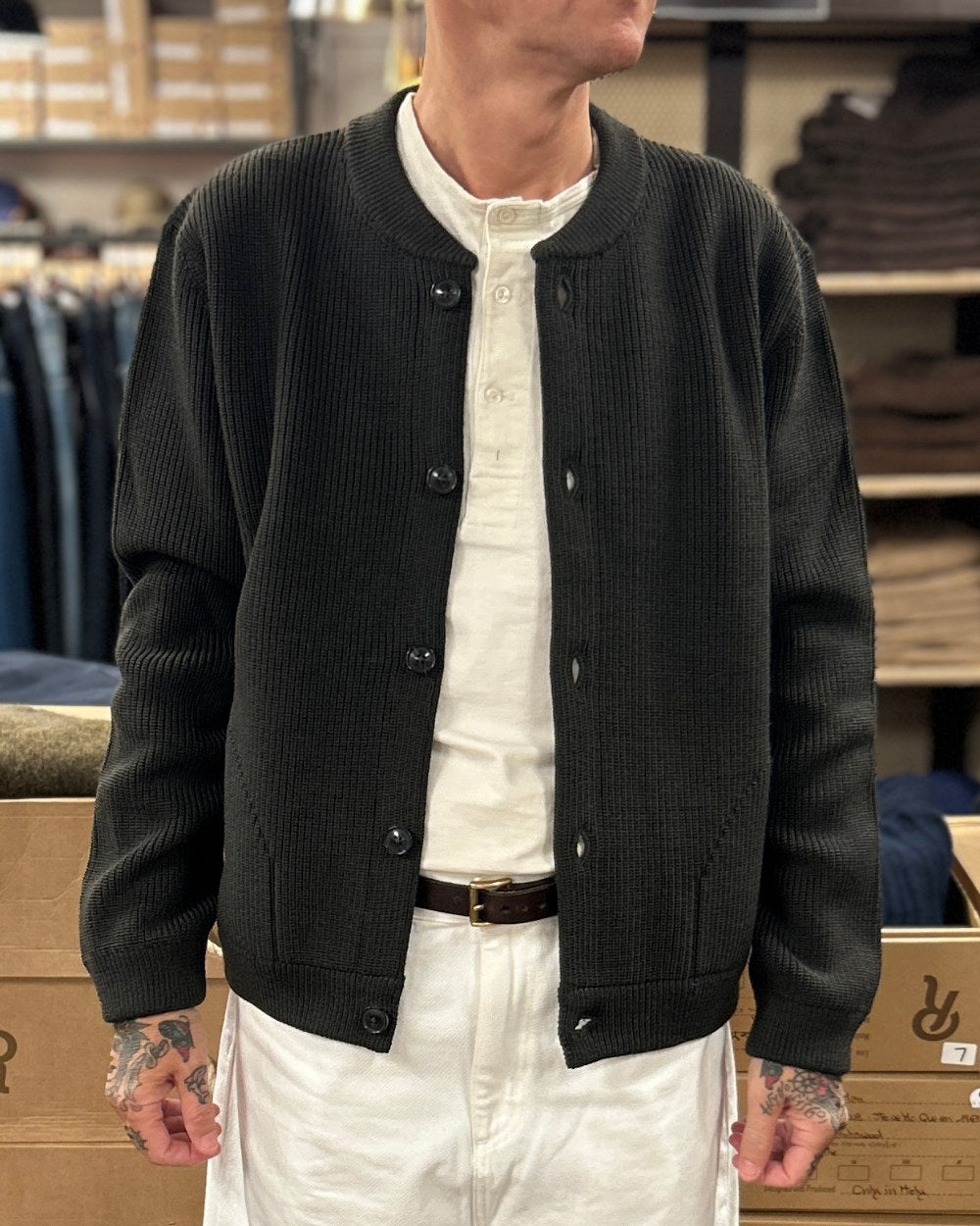 andersen andersen skipper jacket hunting green