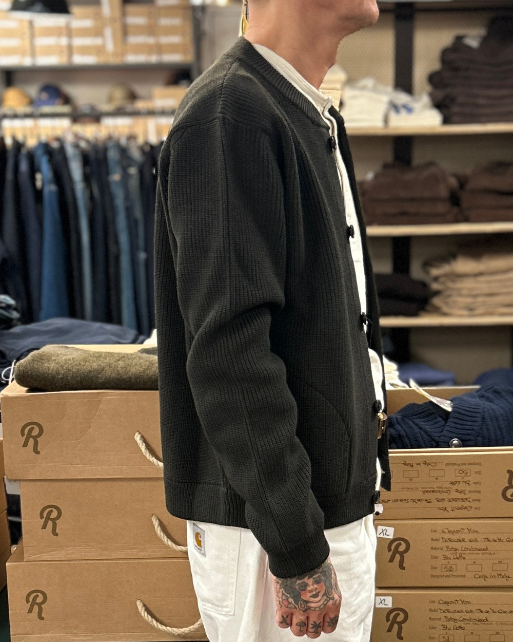 andersen andersen skipper jacket hunting green