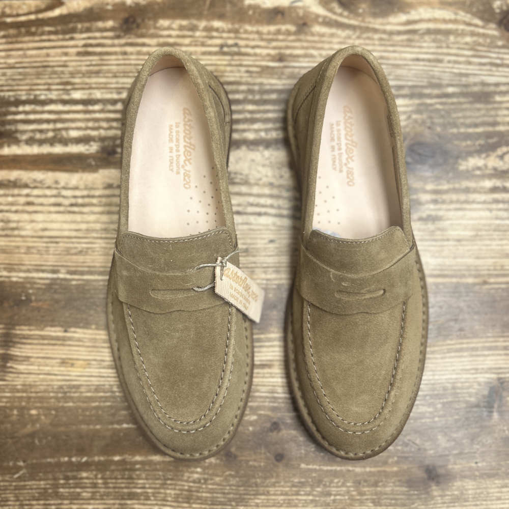 astorflex fastflex penny loafer cuoio whiskey