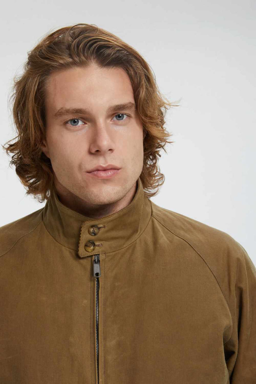 baracuta g9 af pocket waxed tan