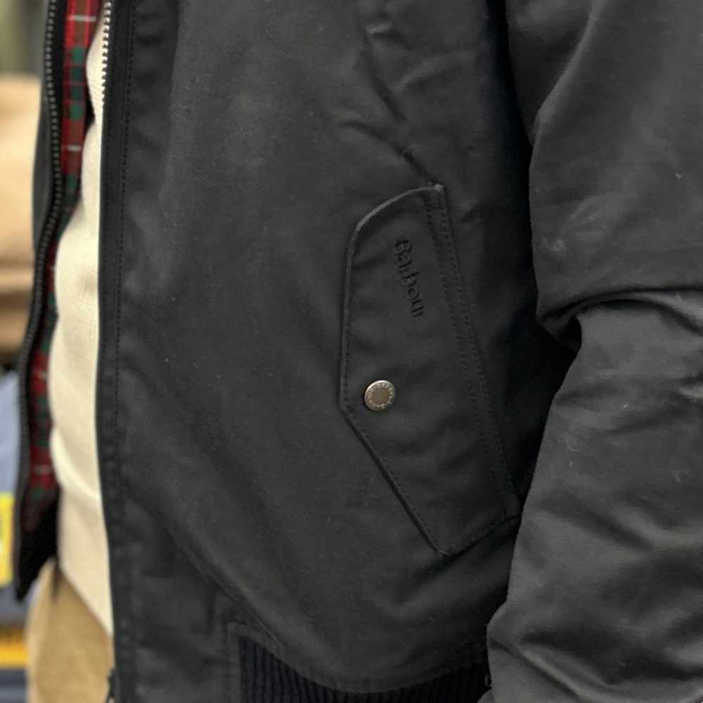 baracuta x barbour porton wax jacket navy – www.sublime.bz