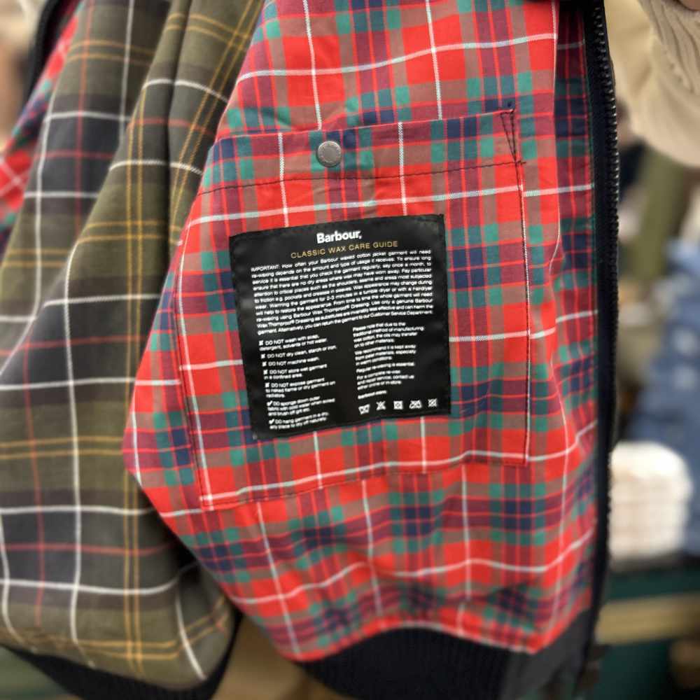 【新品同様】Barbour×Baracuta G9 Porton WAX L Barbour Barbour x Baracuta G9 Porton Wax Jacket - Olive