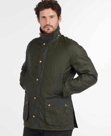 barbour lightweight ashby waxed jacket olive