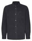 barbour washed overshirt navy