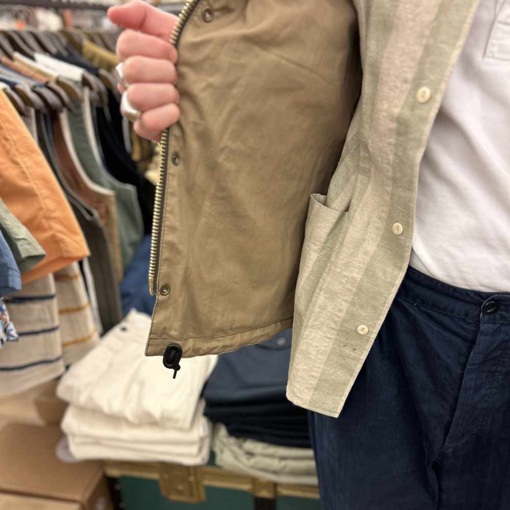 barbour wax deck jacket archive olive