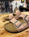 birkenstock arizona pink clay