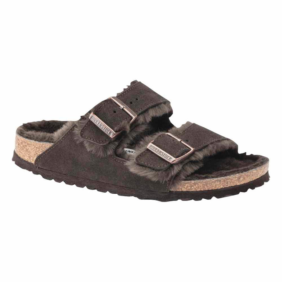 birkenstock arizona shearling mocha