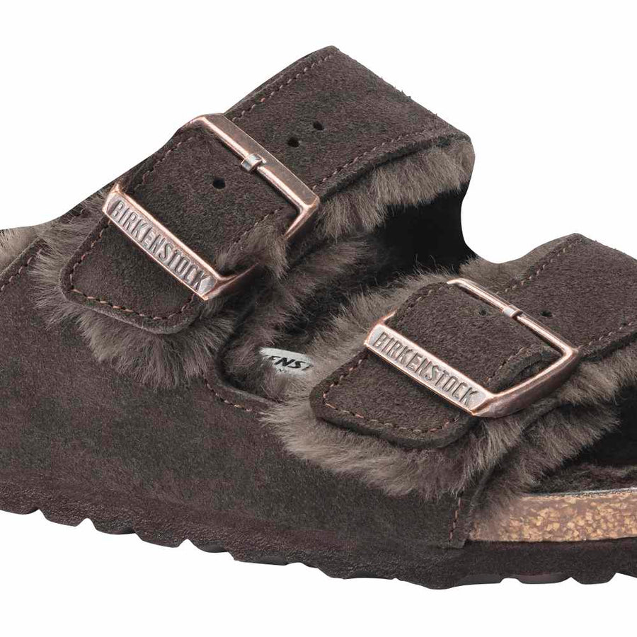 birkenstock arizona shearling mocha