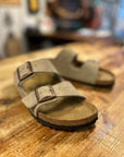 birkenstock arizona taupe