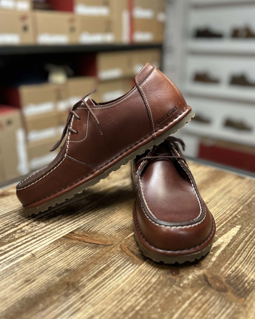 birkenstock utti lace rust
